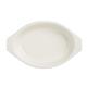 Vogue Red Oval Cast Iron Gratin Dish 650ml
