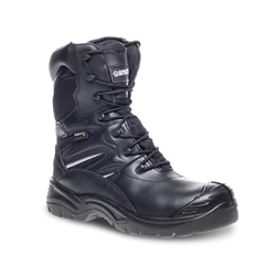 Apache Combat S3 WR HRO SRC Black Leather Non-Metallic Waterproof Boot [Size UK 7/ EU 41]