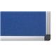 Bi-Office Maya Felt Notice Board; Blue Felt Surface; Aluminium Frame; 1500x1200mm