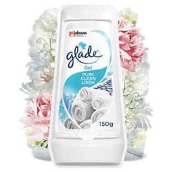Glade Air Freshener Gel Pure Clean Linen 150g - PACK (8)