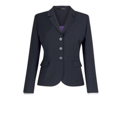 Brook Taverner Sophisticated Susa Ladies Tailored Fit Jacket Charcoal UK 12 Long 2179C