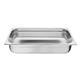 Vogue Stainless Steel 1/1 Gastronorm Tray 100mm
