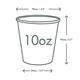 Vegware Paper Cold Cups 89-Series 10oz/285ml (1000 Pack)