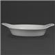 Olympia Whiteware Round Eared Dishes 220mm (6 Pack)