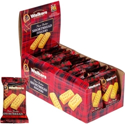 Walkers Pure Butter Shortbread Fingers - 120x40g TWIN PACKS
