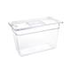 Vogue Polycarbonate 1/3 Gastronorm Container 200mm Clear
