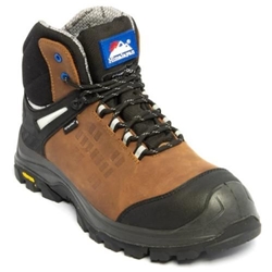 Himalayan 5704 Vibram S3 Waterproof Safety Boot Brown [Size UK 4/ EU 37]