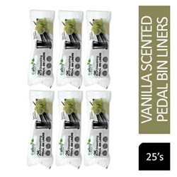 Ecobag Pedal Bin Liners Vanilla 30 Litre Pack 25's - PACK (24)