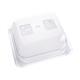 Vogue Polycarbonate 1/6 Gastronorm Container 65mm Clear