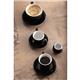 Olympia Cafe Flat White Cup Black - 170ml (12 Pack)
