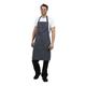 Whites Butchers Stripe Bib Apron Blue/White