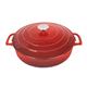 Vogue Red Round Sauté Pan 28cm