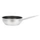 Vogue Stainless Steel Non-Stick Teflon Platinum Plus Sauté Pan 24cm