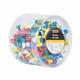 Bi-Office Push Pins; Assorted Colours; Pack of 200