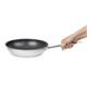 Vogue Stainless Steel Non-Stick Teflon Platinum Plus Frying Pan 24cm