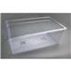 Vogue Polycarbonate 1/1 Gastronorm Container 200mm Clear