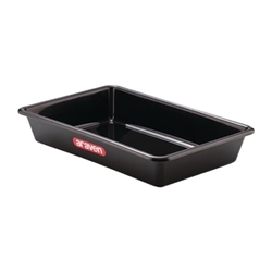 Araven Deep Food Tray Black 5Ltr
