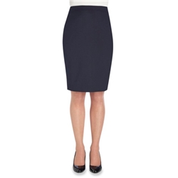 Brook Taverner Performance Wyndham Straight Skirt Navy UK 18 Long 2229A