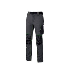 U Power Atom Trousers Asphalt Grey/Green XL [Long Leg]