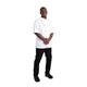 Whites Chicago Unisex Chef Jacket Short Sleeve White S