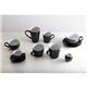 Olympia Cafe Flat White Cup Black - 170ml (12 Pack)