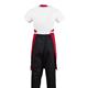 Whites Bib Apron Red