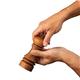 Olympia Antique Effect Salt and Pepper Mill 150mm