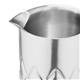 Olympia Double Wall Mixing Glass Stainless Steel 139x87mm
