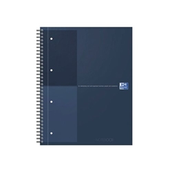 Oxford Hardback Wirebound Notebook 160 Pages Special Edition A4+ Dark Blue 400194458-S