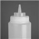 Vogue Clear Wide Neck Squeeze Sauce Bottle 32oz