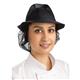 Trilby Hat with Snood Navy Blue L