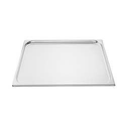 Vogue Stainless Steel 2/1 Gastronorm Tray 20mm