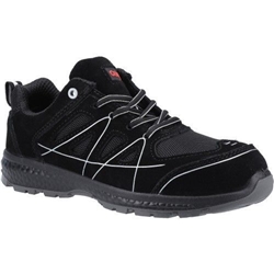 Centek FS314 S1P SRC Safety Trainers Black [Size UK 9/ EU 43]