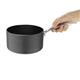 Vogue Anodised Aluminium Non-Stick Saucepan 18cm