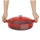 Vogue Red Round Sauté Pan 28cm