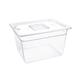 Vogue Polycarbonate 1/2 Gastronorm Container 200mm Clear