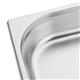 Vogue Stainless Steel 1/1 Gastronorm Trays 65mm (6 pack)