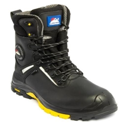 Himalayan 5803 Vibram S3 Combat Waterproof Safety Boot Black [Size UK 8/ EU 42]