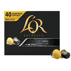 L'Or Onyx 40's (Nespresso Compatible Pods) - PACK (5)
