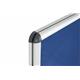 Bi-Office Enclore Display Case; Blue Felt Surface; Lockable Acrylic Door; Aluminium Frame; 1160x1288mm - 20x A4