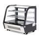 Polar G-Series Energy Efficient Countertop Food Display Fridge Black 120Ltr