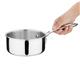 Vogue Stainless Steel & Aluminium Tri-Wall Saucepan 140mm