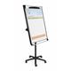 Bi-Office Mastervision Flipchart Mobile Easel; Lacquered Steel Magnetic Surface; Black Structure; 70x100cm (Euro Size)