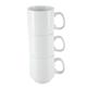 Olympia Whiteware Stacking Mugs 284ml 10oz (12 Pack)