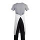 Whites Bistro Apron Polycotton White 900x800mm
