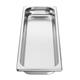Vogue Stainless Steel Gastronorm 2/4 Tray 40mm