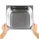 Vogue Stainless Steel 2/3 Gastronorm Tray 100mm