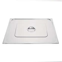 Vogue Stainless Steel 2/1 Gastronorm Lid