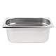 Vogue Stainless Steel Gastronorm Container Kit 1/4 (5 pack)