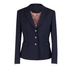 Brook Taverner Performance Ritz Ladies Tailored Fit Jacket Navy UK 10 Long 2227A